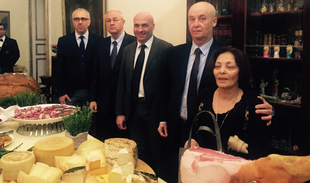 Mariella Cossu, Roberto Zalambani, Luca Braia, Andrea Melodia e Giovanni Oliva